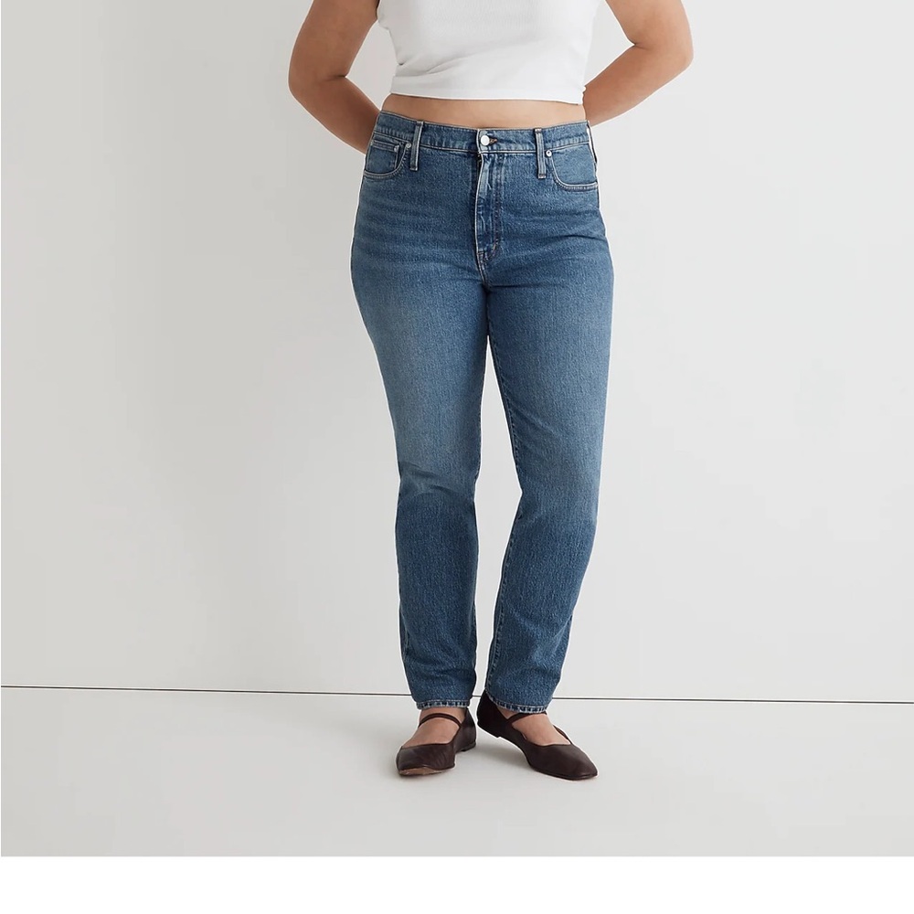 Nwt madewell perfect vintage jeans size 33 16/18